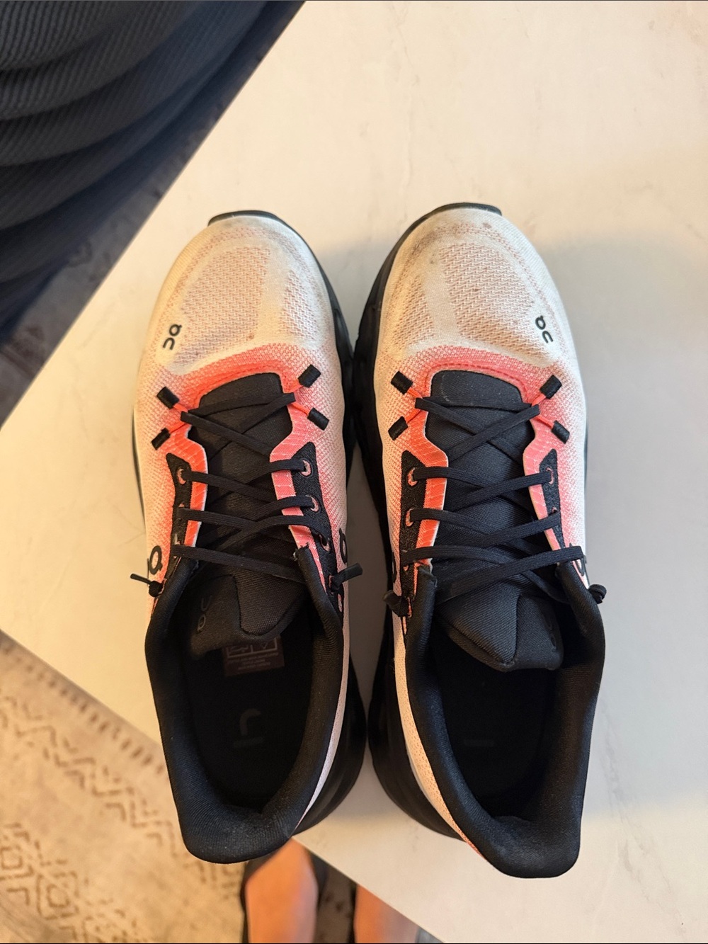 On Running Women’s Coral-Pink Gradient Cloud Sneakers